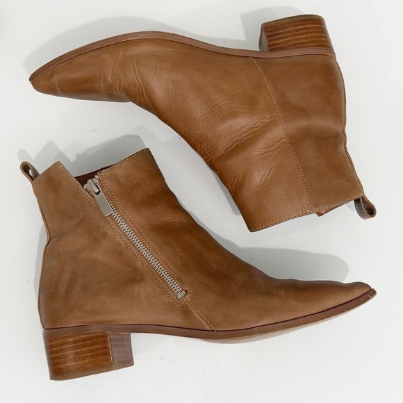 TONY BIANCO Jake Rust Diesel Ankle Boots Booties Brown Leather Size 8.5 - Picture 9 of 13